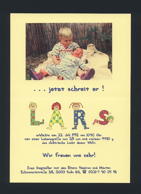 Karte 2 innen